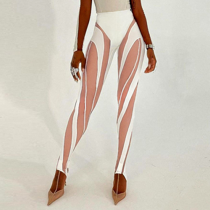 Fashion Women's Printed High Waist Slim Leggings