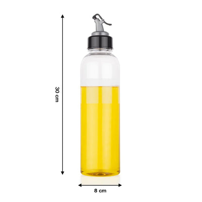 1LTR OIL DISPENSERWITH LID - CLEAR, DRIP FREE SPOUT, CONTROLLED USE PRODUCT CODE (GMG0001013)