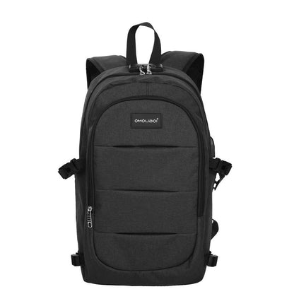 Multifunctional Leisure Backpack With USB Interface Earphone Hole