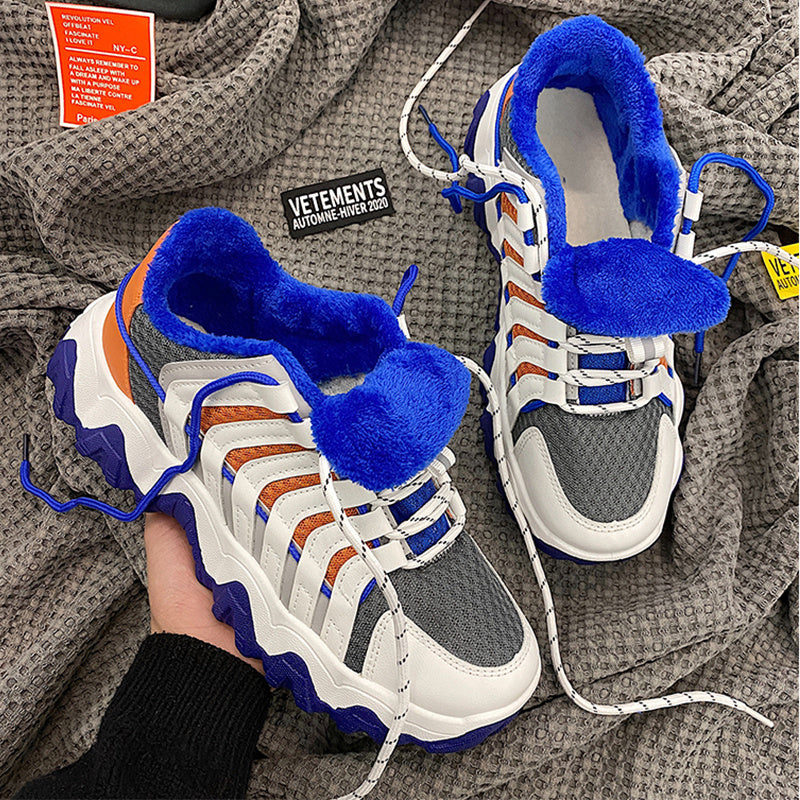 Fashion Casual Sports Platform Daddy Shoes