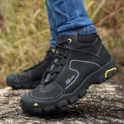 Men's Winter Plus Size Plus Velvet Warm Outdoor Shoes