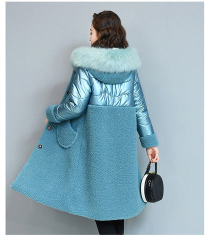 Fashion Particles Chenille Coat Women