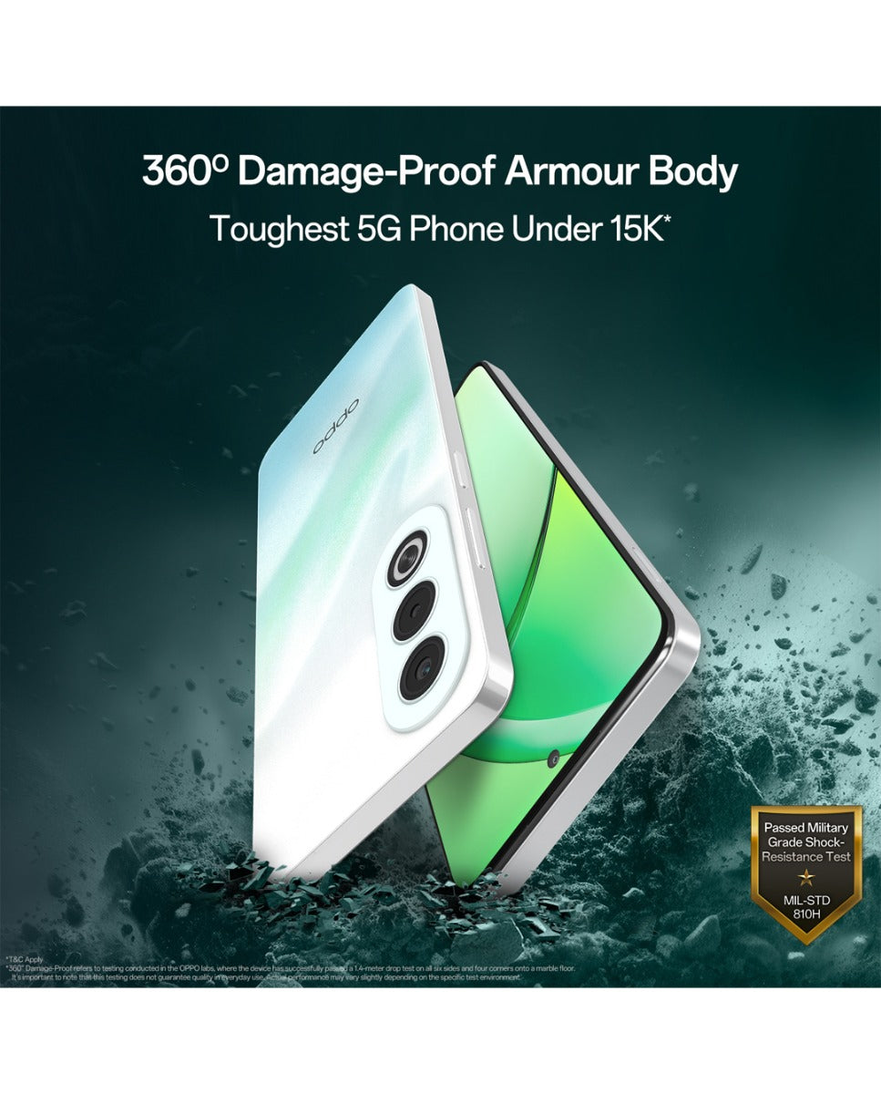 OPPO K12x 5G with 45W SUPERVOOC Charger In-The-Box