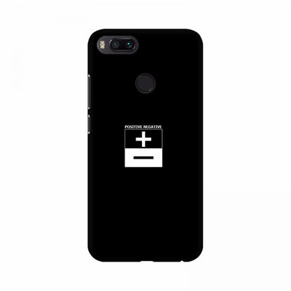 Positive and Negative wallpaper Mobile case cover