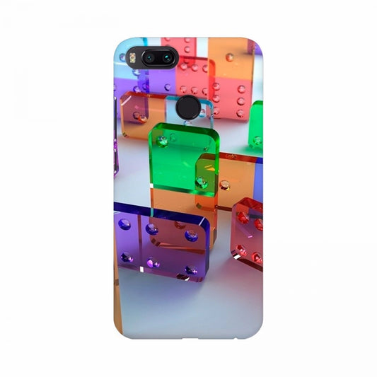 Colorful Glass Dice Mobile Case Cover