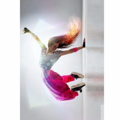 Colorful Women Gymnastic Photo Mobile Case Cover