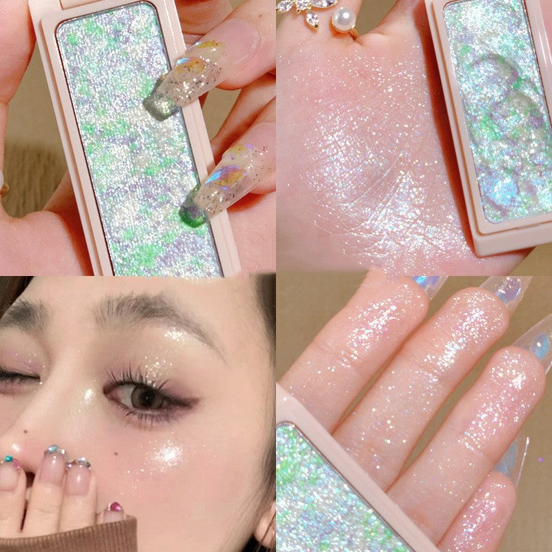 Pearlescent Broken Diamond Fine Glitter Brighten Skin Clear High Gloss Cream