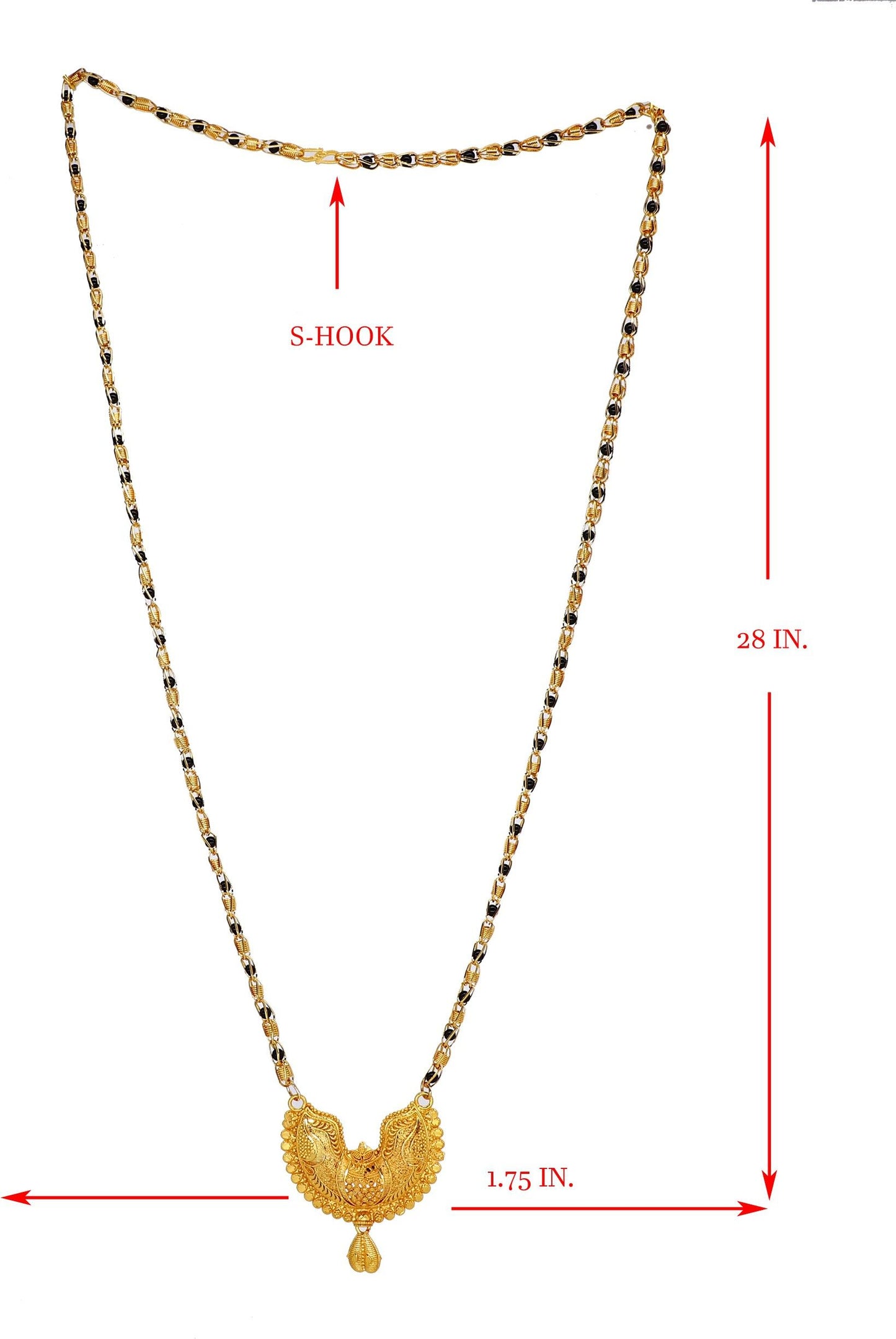 Stunning Gold Plated Mangalsutra PRODUCT CODE (OS0006848)