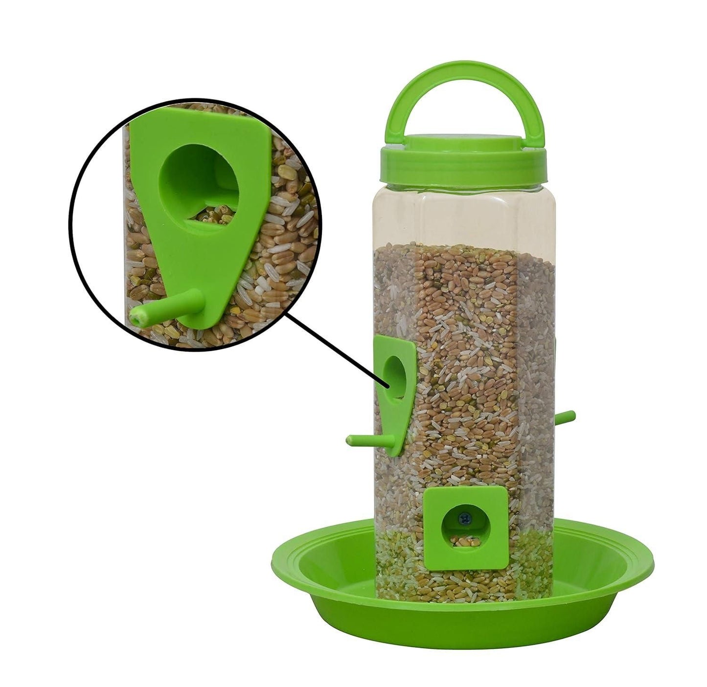 OS Bird Food and Water Feeder Hanging for Balcony PRODUCT CODE (OS0004759)