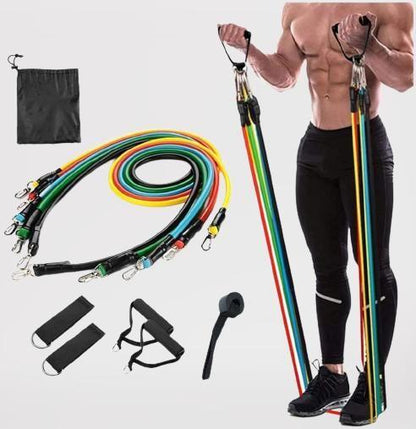 OS Double Toning Resistance Tube Heavy Quality Exercise Band for Stretching PRODUCT CODE (OS0002051)