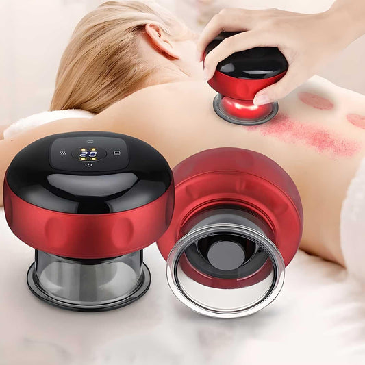 Electric Cupping Therapy Machine with 12 Level Temperature and Suction Cupping Therapy Machine PRODUCT CODE(OS0008455)