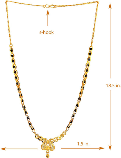 Trendy Gold Plated Mangalsutra PRODUCT CODE (OS0006847)