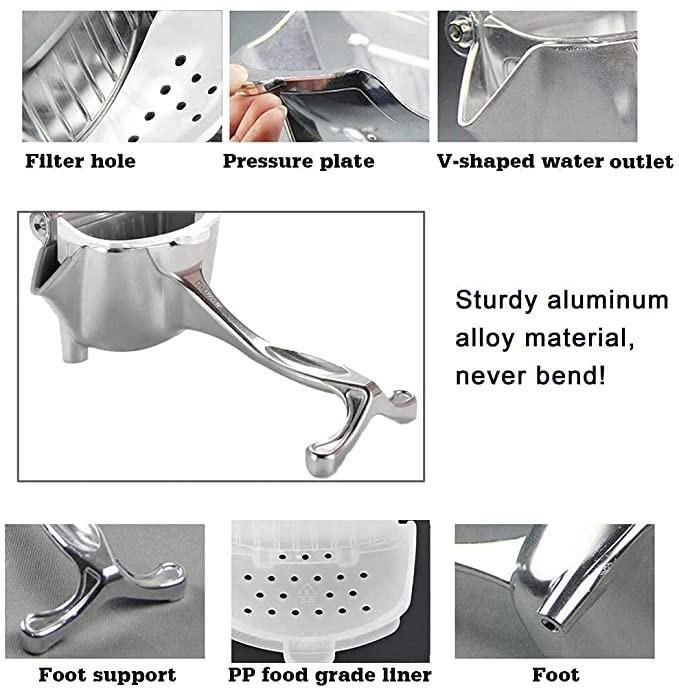 OS Manual Fruit Press Aluminum Squeezer/Juicer PRODUCT CODE (OS0004666)