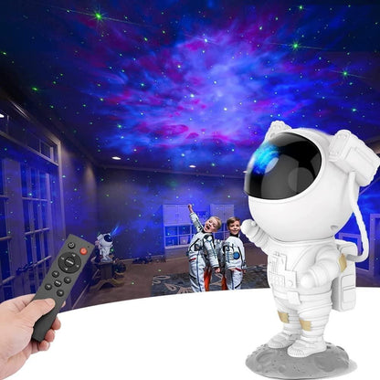 OS Astronaut Galaxy Projector - 360 Magnetic Head Rotation, Remote Control PRODUCT CODE(OS0008351)