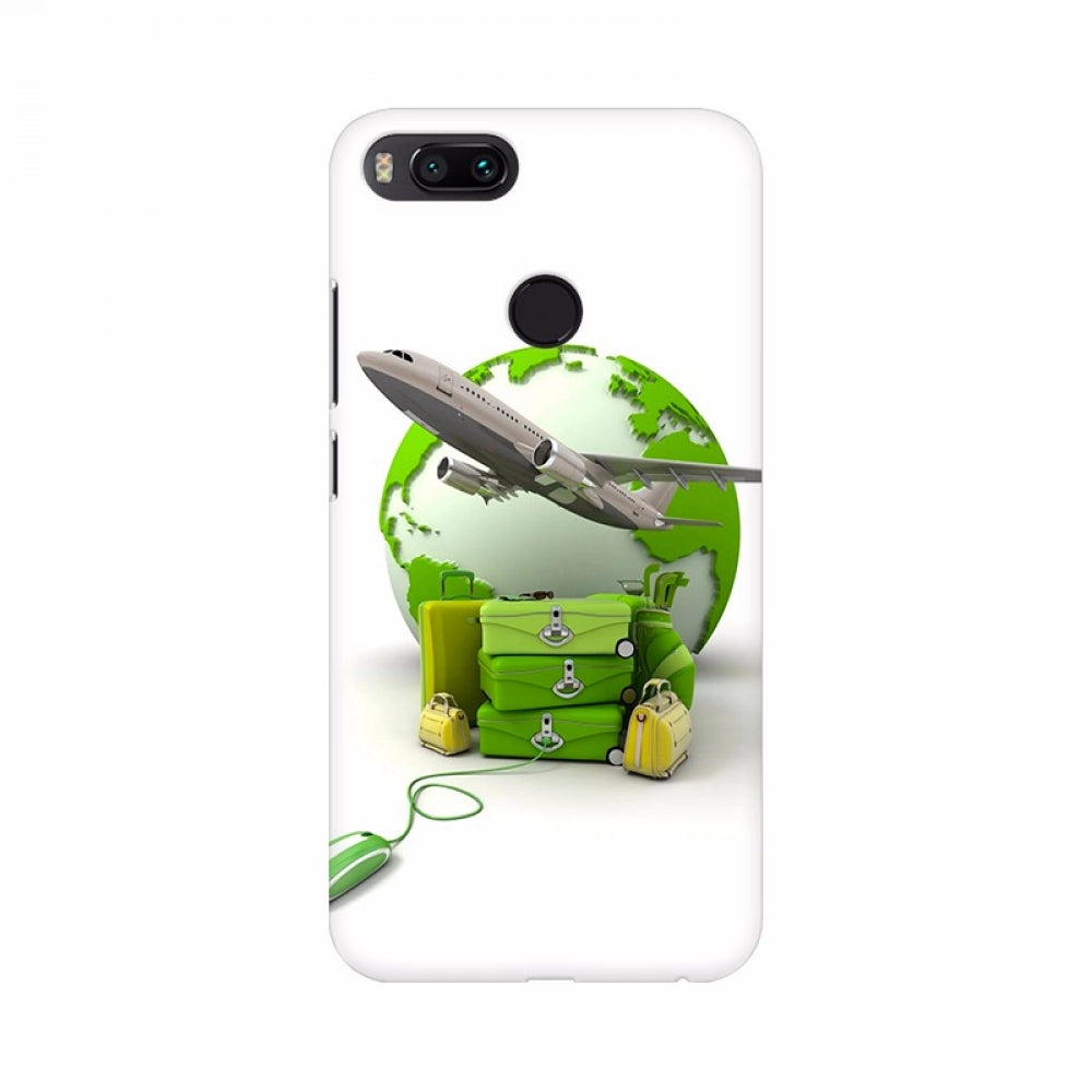 Aeroplane Escape Green World Mobile Case Cover