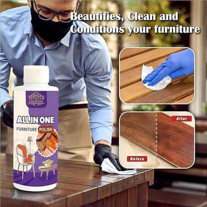 OS Polish Furniture Cleaner Shiner Floor Coating Paint Wood 100ML (Pack of 2) PRODUCT CODE (OS0004531)