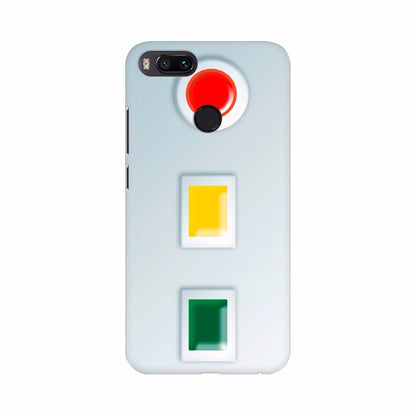 Signal Button Red, Orange and Green Mobile Case Cover