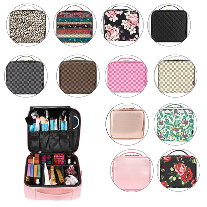 Portable Cosmetic Case, Multifunctional Partition