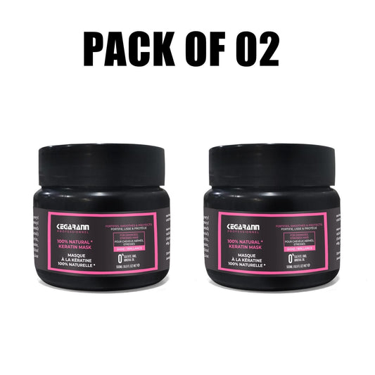 OS Ultra Repairing Hair Mask with Keratin for Damaged and Stressed Hair (Pack of 2) PRODUCT CODE (OS0001241)