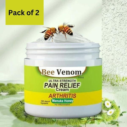 OS Bee Venom Ultra Strength Pain Relief Cream (Pack of 2) PRODUCT CODE(OS0008411)