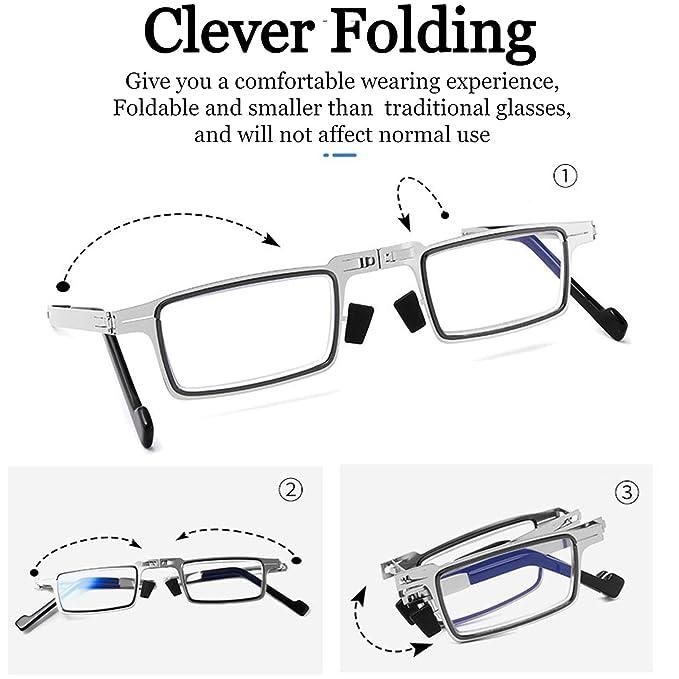 OS Foldable Lightweight Compact Portable Rectangle Eyewear PRODUCT CODE(OS0008316)