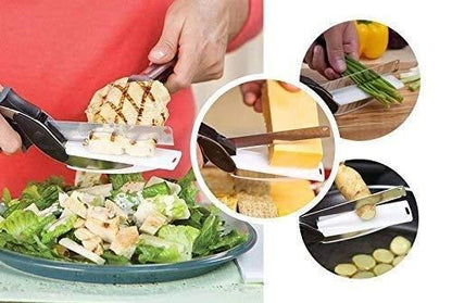 OS Cleaver Cutter - 2 in 1 Kitchen Knife / Cleaver Cutters PRODUCT CODE (OS0004708)