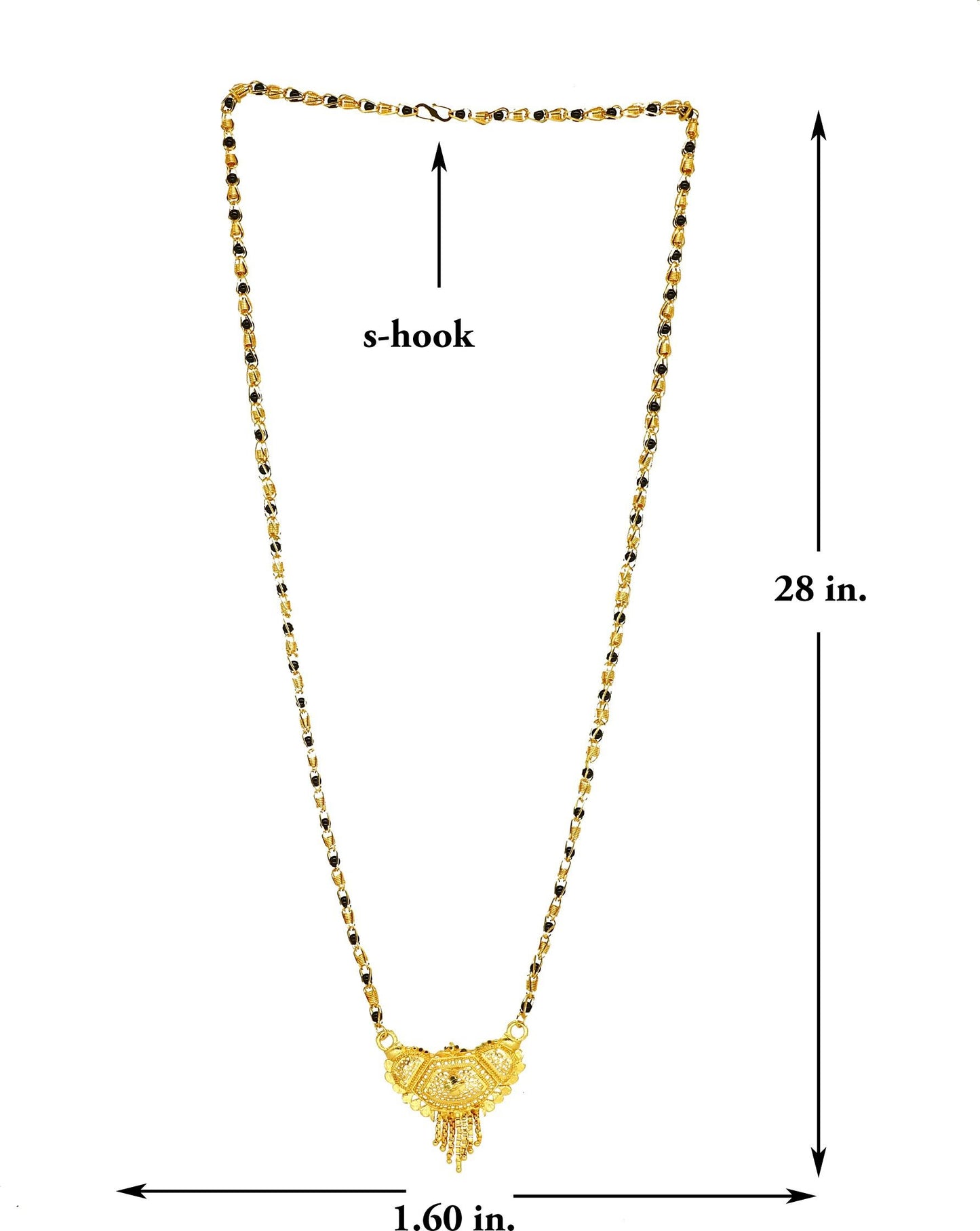 Stunning Gold Plated Mangalsutra PRODUCT CODE (OS0006741)