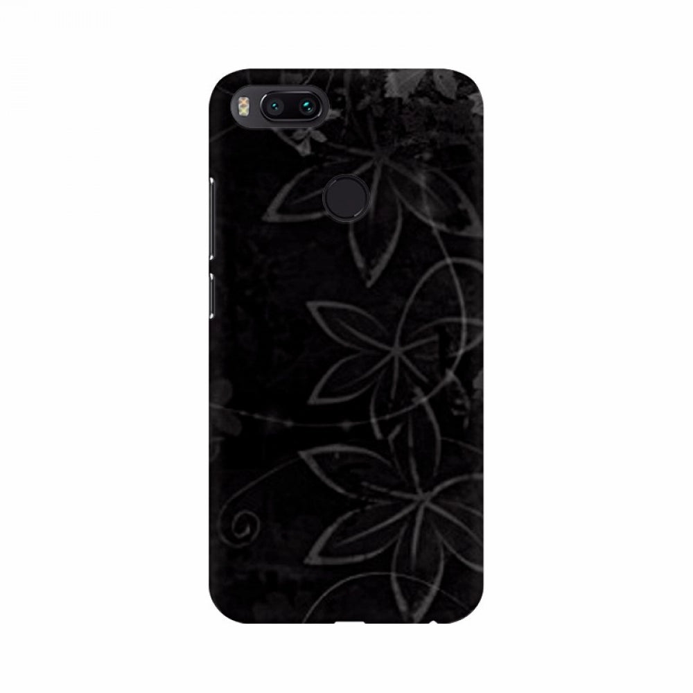 Light floral and Dark Background Mobile Case Cover