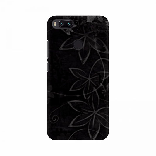 Light floral and Dark Background Mobile Case Cover