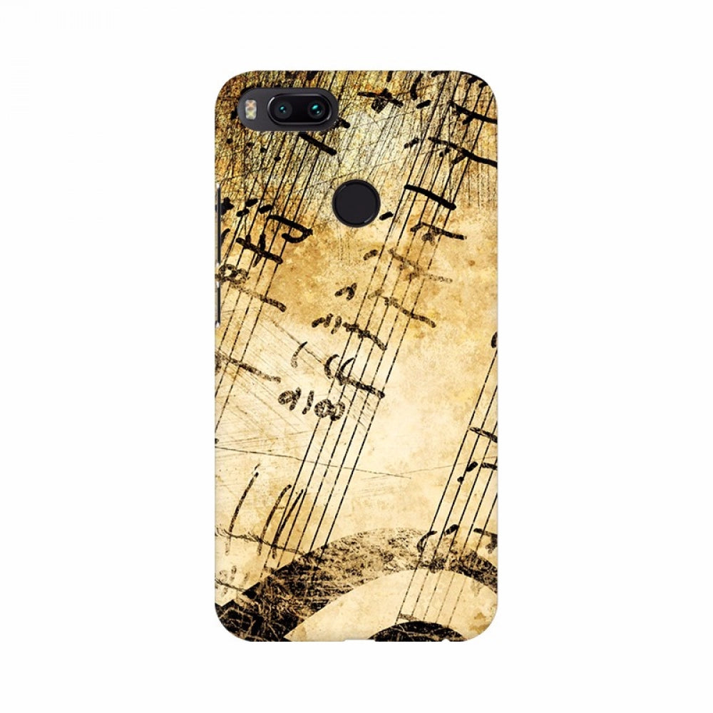 Music Sheet Notes Mobile Case Cover