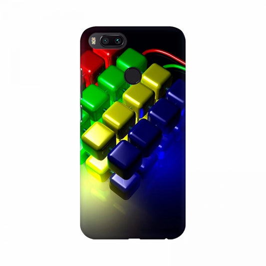 Abstract 3D Squares Mobile Case Cover