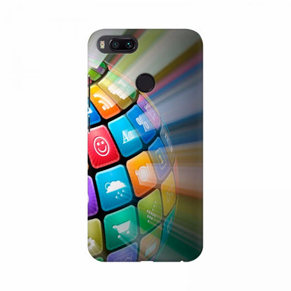 Digitalized Globe Mobile Case Cover