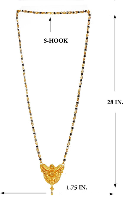 Latest Gold Plated Mangalsutra PRODUCT CODE (OS0006854)