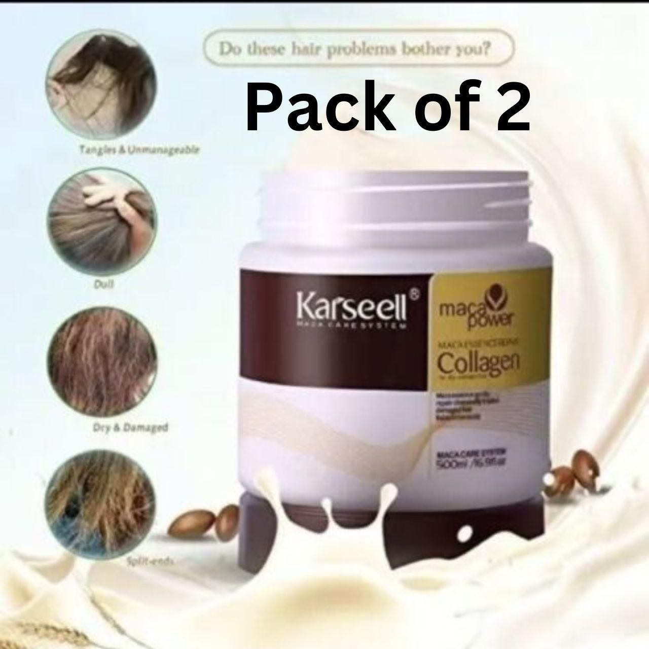 OS Karseell Maca Power Collagen Hair Mask 100ml (Pack of 2) PRODUCT CODE (OS0001291)