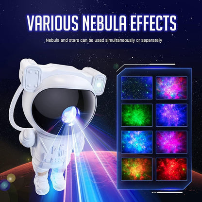 OS Astronaut Galaxy Projector - 360 Magnetic Head Rotation, Remote Control PRODUCT CODE(OS0008351)