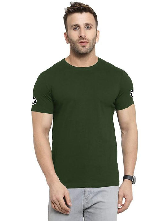 GMG Mens Cotton Printed Half Sleeves Casual T-Shirt PRODUCT CODE (GMG0005125)