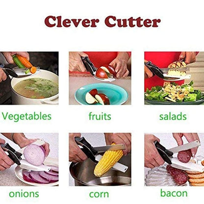 OS Cleaver Cutter - 2 in 1 Kitchen Knife / Cleaver Cutters PRODUCT CODE (OS0004708)