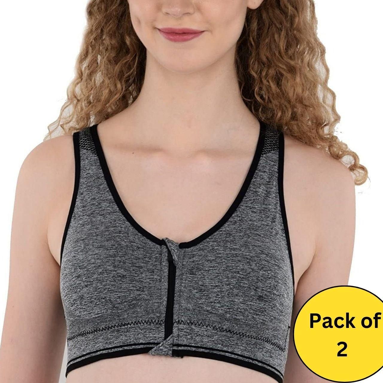 GMG Women Sports Lightly Padded Bra (Pack of 2) PRODUCT CODE (GMG0010074)