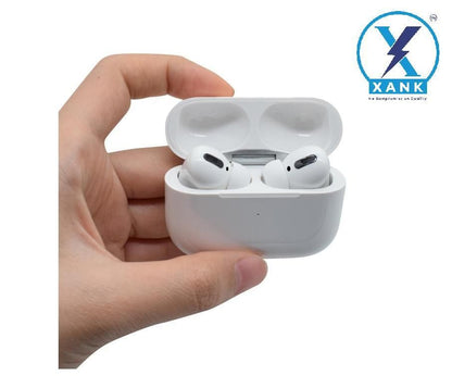 XANK Air-pods Pro with Wireless Charging Case with Sensor Enabled Bluetooth Headset (White, True Wireless) PRODUCT CODE(OS0008457)