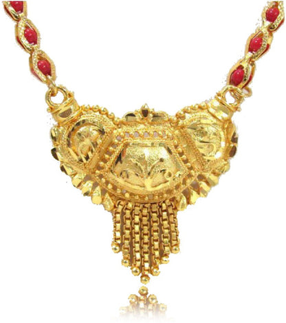 Pretty Gold Plated Mangalsutra PRODUCT CODE (OS0006849)