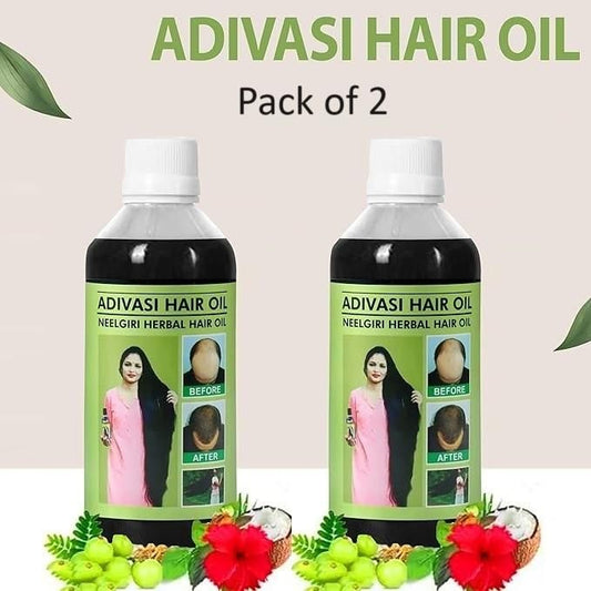 OS Adivasi Neelgiri Herbal Hair Oill 125ML (Pack of 2) PRODUCT CODE (OS0001261)