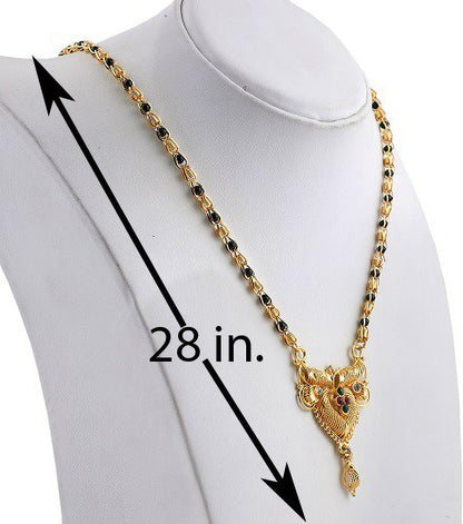 New Gold Plated Mangalsutra PRODUCT CODE (OS0006862)