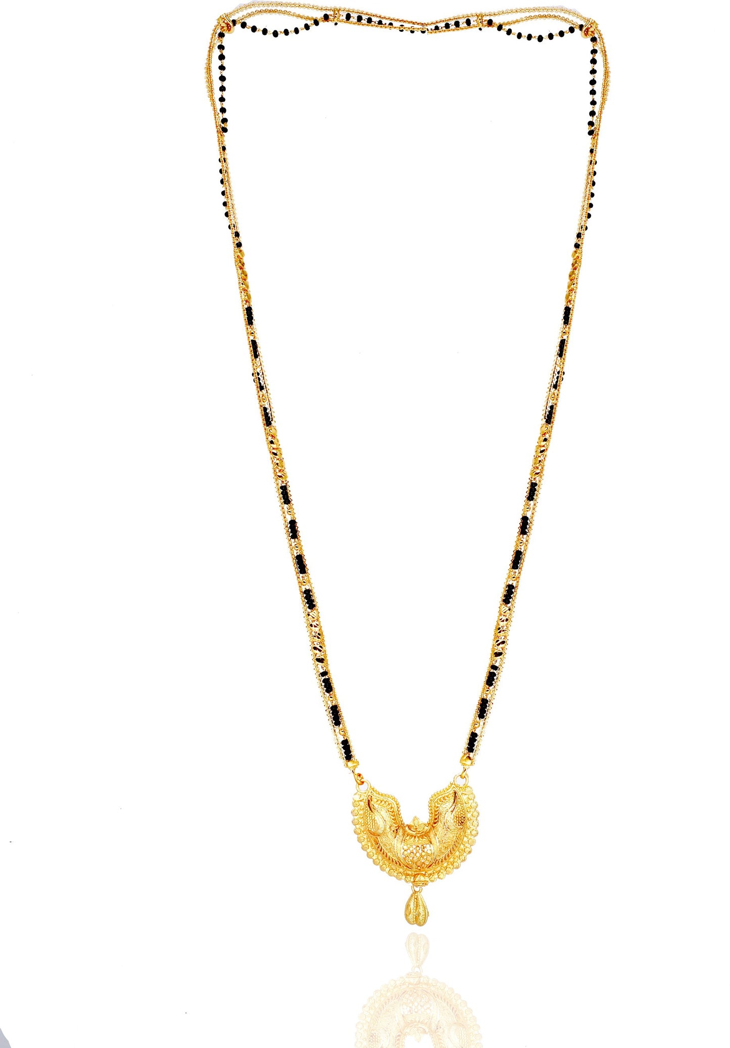 Fantastic Gold Plated Mangalsutra PRODUCT CODE (OS0006867)