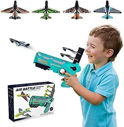 OS Airplane Launcher Toy Gun with Foam Glider PRODUCT CODE (OS0001127)