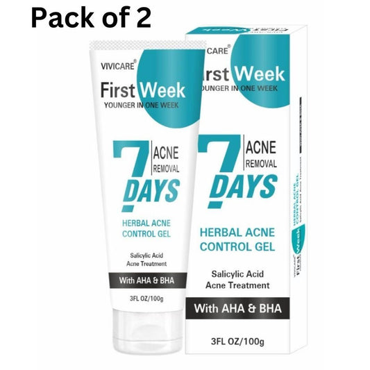 OS Flow week Salicylic Acid Acne Treatment Gel 30 gram ( Pack of 2) PRODUCT CODE (OS0001243)