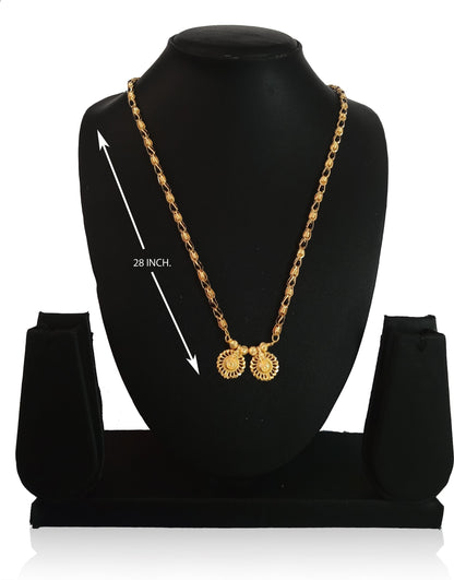 Fantastic Gold Plated Mangalsutra PRODUCT CODE (OS0006804)