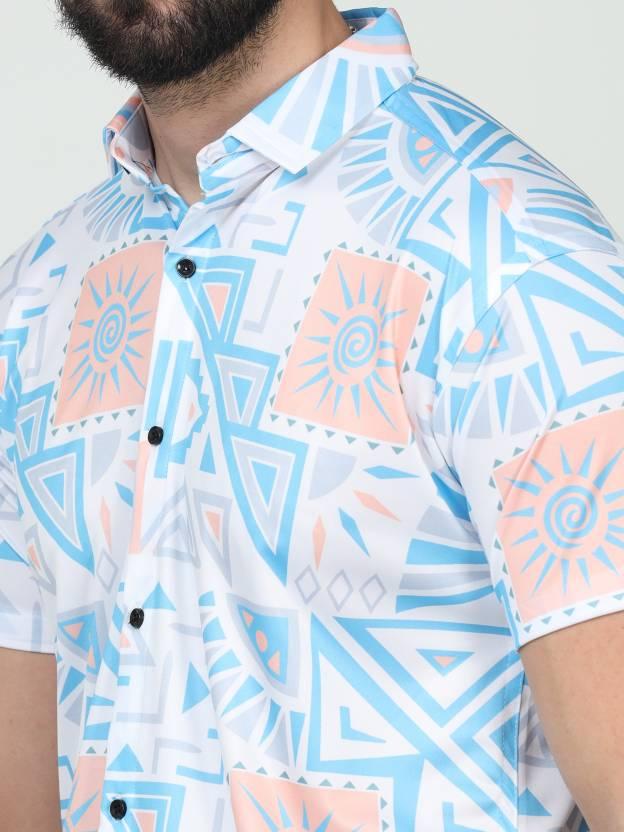 OS Men's Printed Rayon Half Sleeves Shirt PRODUCT CODE(OS0008466)