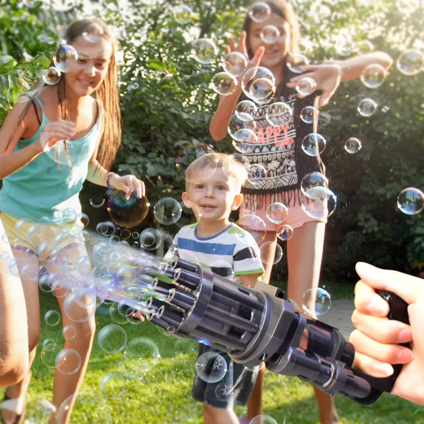 OS Rocket Launcher Electric Bubble Machine Gun for Toddlers Toys PRODUCT CODE (OS0001182)