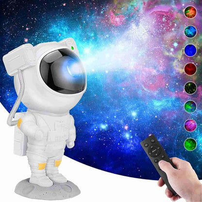 OS Astronaut Galaxy Projector - 360 Magnetic Head Rotation, Remote Control PRODUCT CODE(OS0008351)