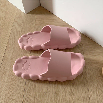 Fashion New Summer Thick Bottom Girl Heart Port Style Sandals